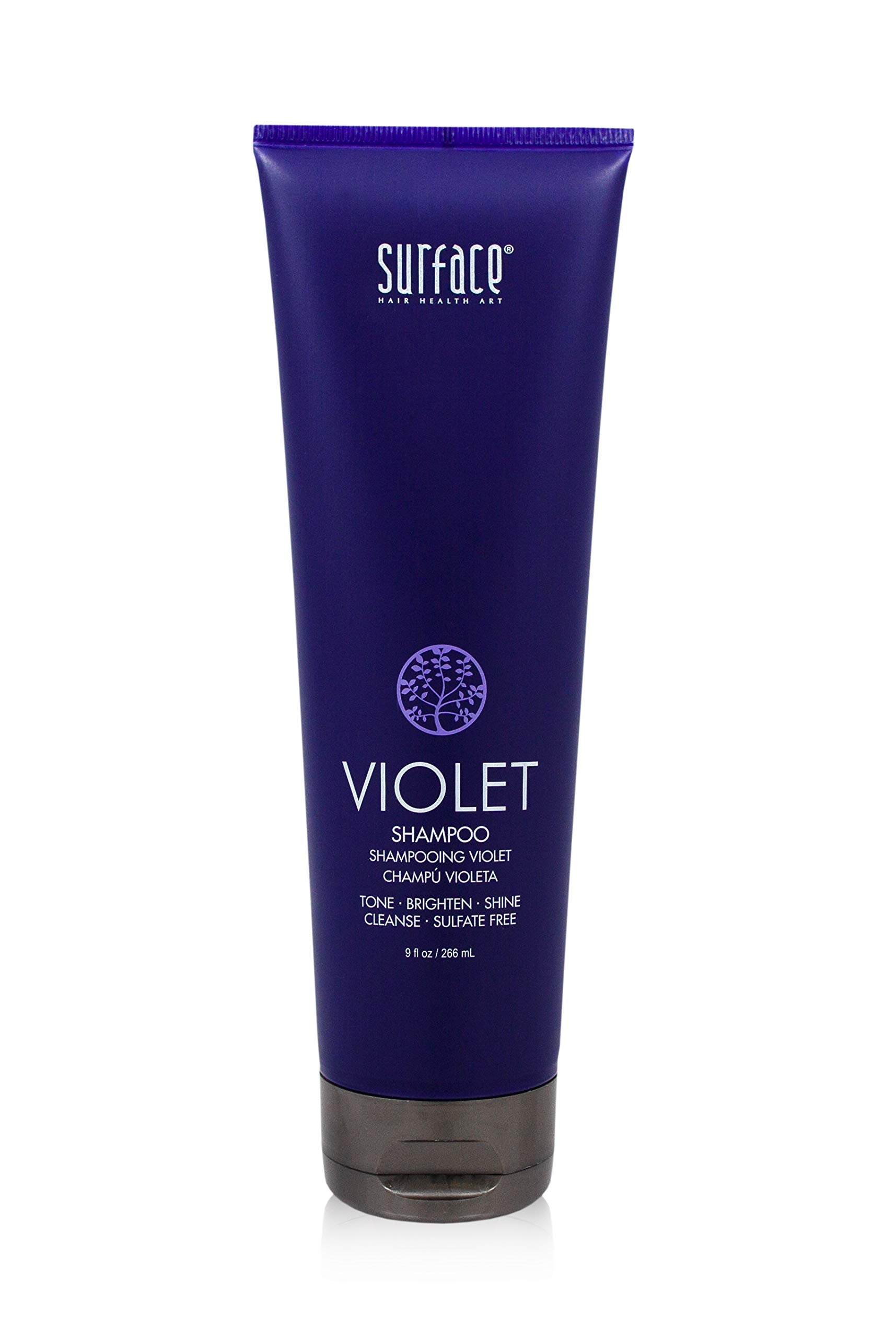 Surface Hair - Pure Blonde Violet Leave-In Toning Spray - Tones, Brightens & Protects Hair - 9 fl oz
